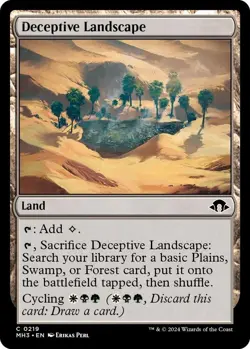 Set of 10 *FOIL* Modern Horizons 3 MH3 Landscape Fetch Commander Lands Magic MTG - Image 4