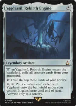 Yggdrasil, Rebirth Engine M Universes Beyond: Assassin's Creed 78 NM MTG - Image 1