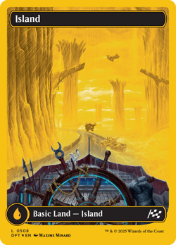 Island (0508) (First-Place Foil) [Aetherdrift] - Image 1