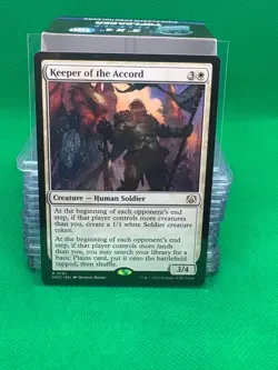 MTG - KEEPER OF THE ACCORD - March of the Machine Com (R) - Image 1