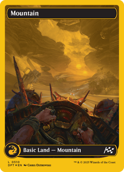 Mountain (0510) (First-Place Foil) [Aetherdrift] - Image 1