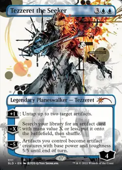 Tezzeret the Seeker (Borderless) [Secret Lair Drop Series] - Image 1