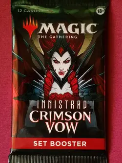 Magic The Gathering INNISTRAD CRIMSON VOW SET New Sealed Booster Pack MTG - Image 1