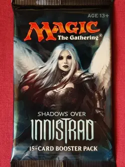Magic The Gathering SHADOWS OVER INNISTRAD New Sealed Booster Pack MTG - Image 1