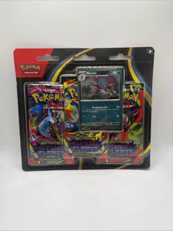 Pokemon TCG: Phantasmal Flames Weavile 3-Pack Blister Box Set - Image 1