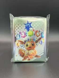 Eevee Card 65 Sleeves (New & Sealed) - Pokemon - Prismaftic Evolutions ETB - Image 1