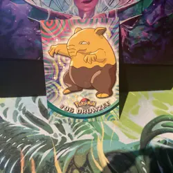 2000 Topps Pokemon TV Animation Edition Series 2 Drowzee #96 - Image 1