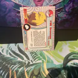 2000 Topps Pokemon TV Animation Edition Series 2 Drowzee #96 - Image 2