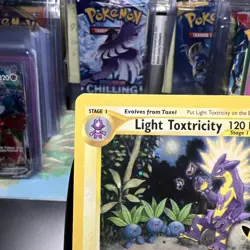 Pokemon TCG Light Toxtricity SWSH137 Celebrations Black Star Promo LP - Image 2