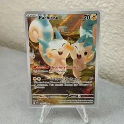 Pachirisu 208/198 Pokemon TCG Scarlet & Violet Illustration Rare NM - Image 1