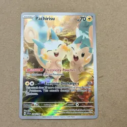 Pachirisu 208/198 Pokemon TCG Scarlet & Violet Illustration Rare NM - Image 3