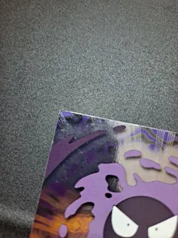 1999 Topps Pokemon TV Animation Gastly #92 Foil Holo Card LP - Image 2