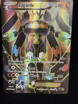 Zygarde EX 54a/124 054a/124 Promo Pokemon TCG Alternate Art Promos NM - Image 3