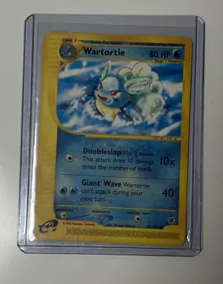 Wartortle 92/165 Expedition Regular Uncommon Non-Holo 2002 Pokemon TCG - Image 1