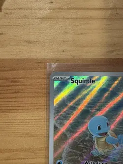 Squirtle #170/165 Pokemon Scarlet & Violet 151 Holo IR English NM - Image 4