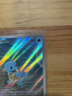 Squirtle #170/165 Pokemon Scarlet & Violet 151 Holo IR English NM - Image 5