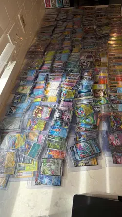 Pokemon TCG Modern Singles Mixed Lot 340 Sleeved Cards Mint - Image 1