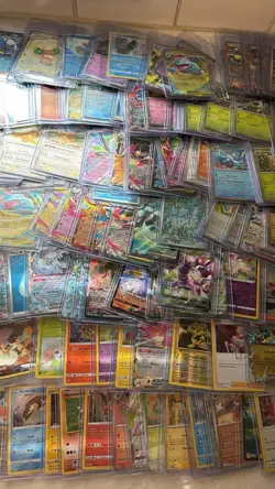 Pokemon TCG Modern Singles Mixed Lot 340 Sleeved Cards Mint - Image 2