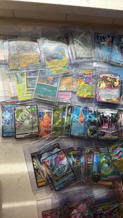 Pokemon TCG Modern Singles Mixed Lot 340 Sleeved Cards Mint - Image 3