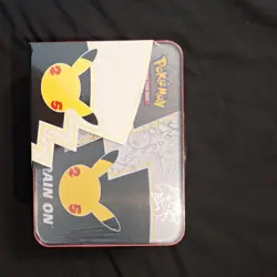Pokemon 25th Anniversary Celebrations Treasure Chest Lunchbox Tin Factory SEALED - Image 3
