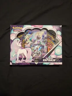 Pokemon TCG - Galarian Rapidash V Collection Box *Sealed* - Image 1