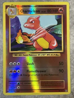 Charmeleon 10/108 Pokemon TCG Evolutions Anniversary Reverse Holo (Near Mint) - Image 1