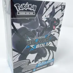 Pokemon TCG Scarlet & Violet Black Bolt Booster Bundle Sealed 6 Packs New - Image 1