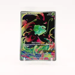 Bulbasaur - 133/132 SEALED Mega Evolution BOX TOPPER Promo Pokemon - NM/MINT - Image 1