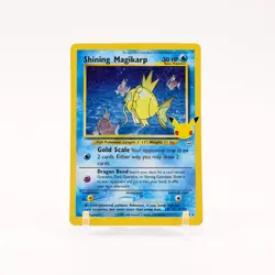 Shining Magikarp - 66/64 Celebrations 25th Anniversary Holo Rare Pokemon - NM/LP - Image 1