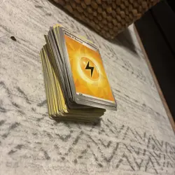 Pokemon 100 Card Bulk Lot Common Uncommon Vintage And New Cards Mixed No Energy - Image 1
