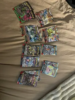 Pokemon Scarlet And Violet lot Cheap X 70 Packs Total cheap OBO read description - Image 1