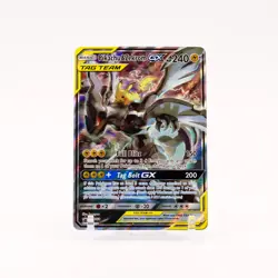 Pikachu & Zekrom GX - SM168 Black Star Promo Alternate Art Pokemon - NM/MINT - Image 1