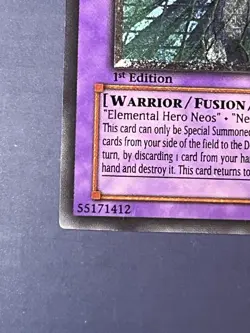 Yugioh Elemental Hero Aqua Neos POTD-EN031 Ultimate Rare 1st Edition HP - Image 5