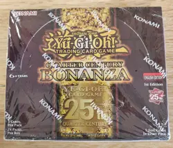 Yu-Gi-Oh 25th Century BONANZA 1st Edition Factory Sealed English Edition - Image 1