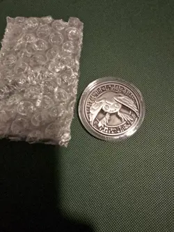 Happy Lover YCS Pre-Registration Yugioh Official SILVER COIN NEW SEALED - Image 1