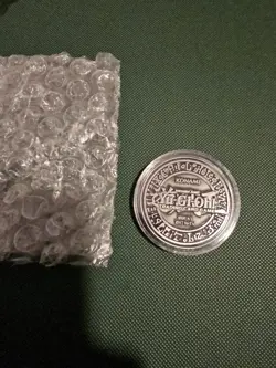 Happy Lover YCS Pre-Registration Yugioh Official SILVER COIN NEW SEALED - Image 2