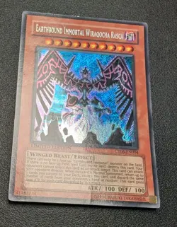 Earthbound Immortal Wiraqocha Rasca CT06-EN004 Secret Rare Limited Edition MP/LP - Image 2