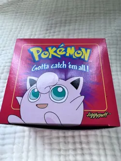 NEW SEALED 23K Gold Plated JIGGLYPUFF Trading Card 1999 Burger King Pokemon Ball - Image 5