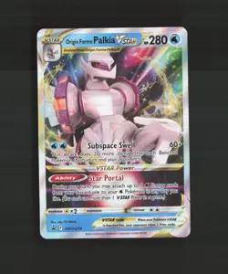 Origin Forme Palkia VSTAR SWSH254 Black Star Promo Holo Pokemon Card NM - Image 1