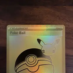 Pokemon 2021 Celebrations Trainer Poke Ball Black Star Promo Card SWSH146 - NM - Image 3