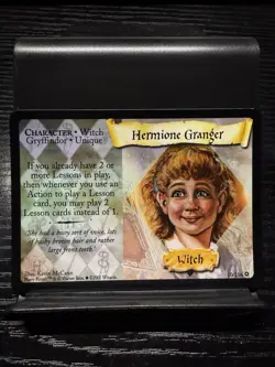 Harry Potter Hermione Granger 10/116 Holo Foil Rare Premium Character Base Card - Image 1