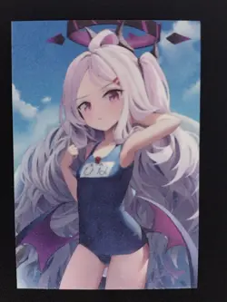 Sorasaki Hina Goddess Story Doujin Frosted Waifu Trading Card Blue Archive - Image 1