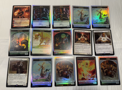 Magic the Gathering Lot 1, Mixed Lot of 30 Authentic Cards Foils Rares Playables - Image 1