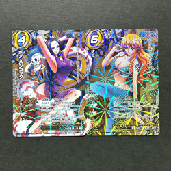 S3303 Boa Hancock & Nami OPR God Rare Japanese One Piece Miracle Battle Cards - Image 1