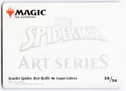 Scarlet Spider, Ben Reilly Art Card S Art Series: Marvel's Spider-Man 38 NM - Image 2