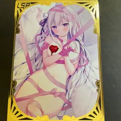 Goddess Story Gold METAL Card - Maiden Party - Serial Number #/200! - Emilia - Image 1