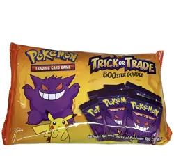 Pokemon Trading Card Games TCG Trick Or Trade BOOster Bundle 40 Mini Packs New - Image 1