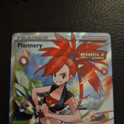 Pokemon TCG Flannery Chilling Reign Holo Card 191/198 Full Art Ultra Rare - Image 2