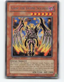 Gaap the Divine Soldier #ANPR-EN096 Rare 1st edition Yugioh Card - Image 1