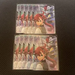 10 set Gundam Card Game Resource RP-009 Suletta & Gundam Aerial card Bandai JP - Image 2